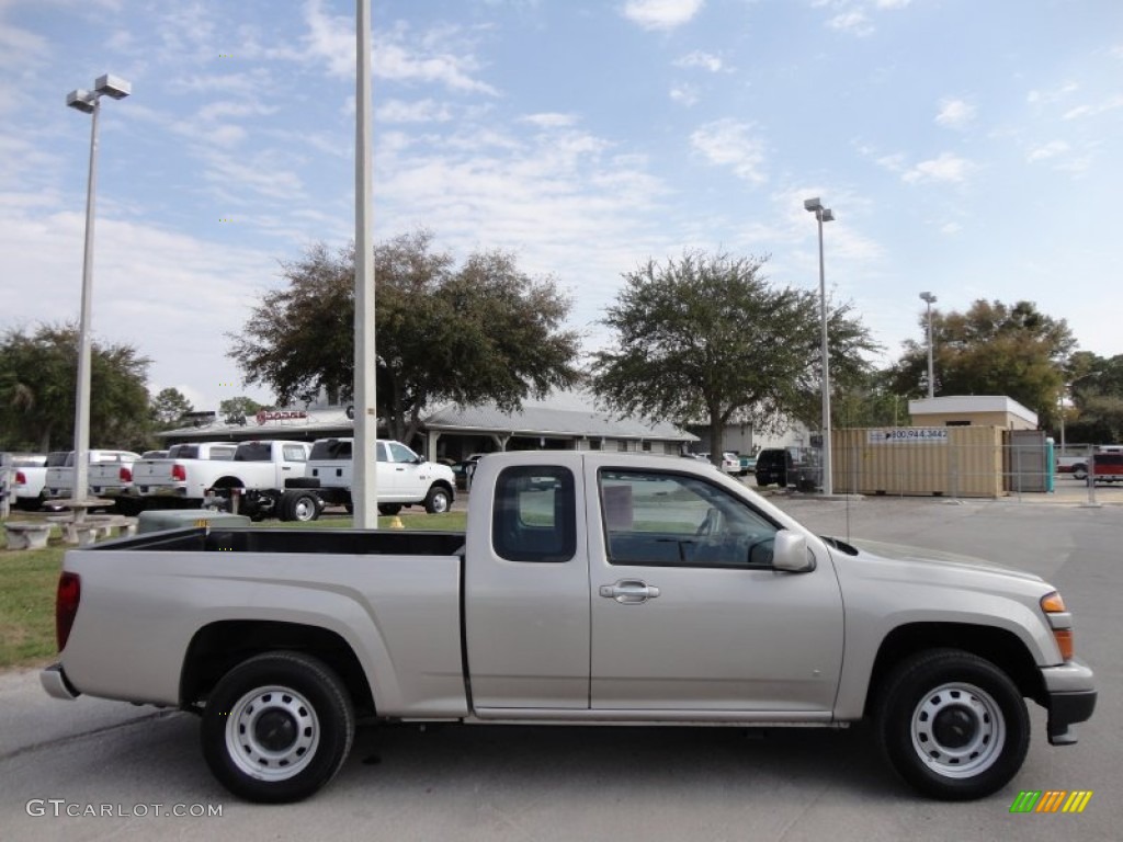 Silver Birch Metallic 2009 Chevrolet Colorado Extended Cab Exterior Photo #61015981