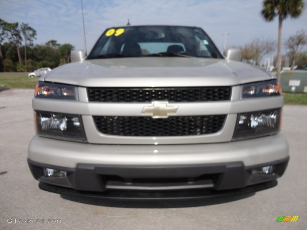 Silver Birch Metallic 2009 Chevrolet Colorado Extended Cab Exterior Photo #61016014