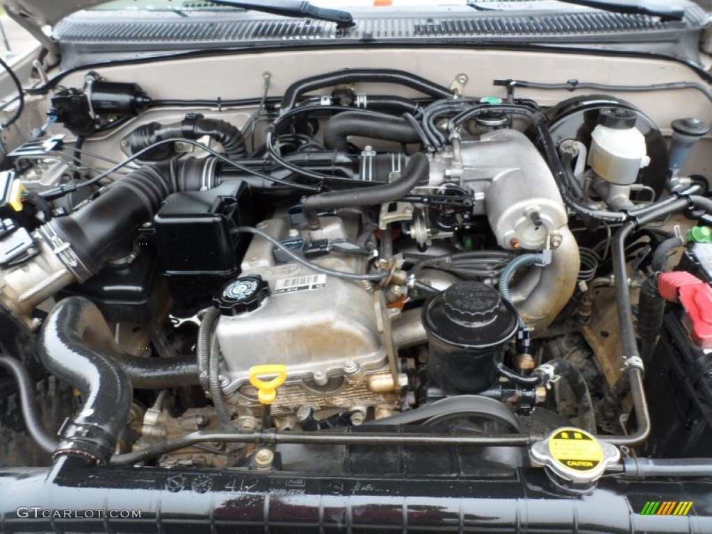 2004 Toyota Tacoma Regular Cab 4x4 2.7L DOHC 16V 4 Cylinder Engine Photo #61016035