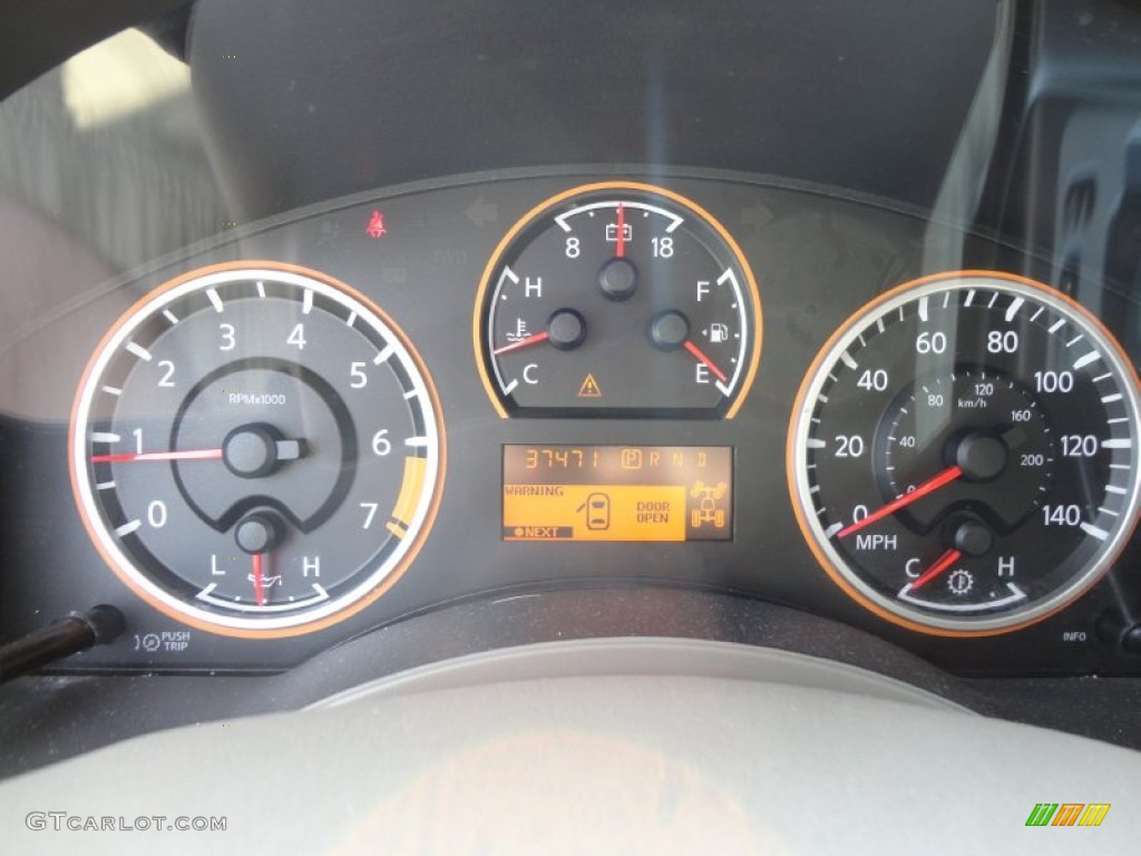 2010 Nissan Armada SE 4WD Gauges Photo #61016239