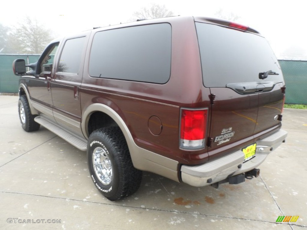 2001 Excursion Limited 4x4 - Chestnut Metallic / Medium Parchment photo #5