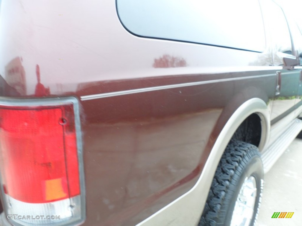 2001 Excursion Limited 4x4 - Chestnut Metallic / Medium Parchment photo #20