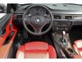 Coral Red/Black Dashboard Photo for 2007 BMW 3 Series #61016959