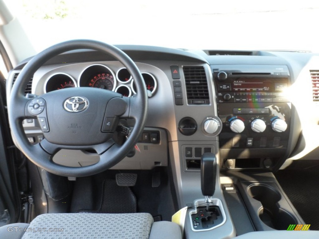 2012 Tundra TSS CrewMax - Magnetic Gray Metallic / Graphite photo #28