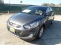 2012 Cyclone Gray Hyundai Accent GLS 4 Door  photo #7