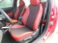 Black/Red Front Seat Photo for 2012 Hyundai Veloster #61017901