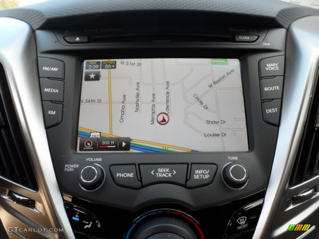 2012 Hyundai Veloster Standard Veloster Model Navigation Photo #61017934