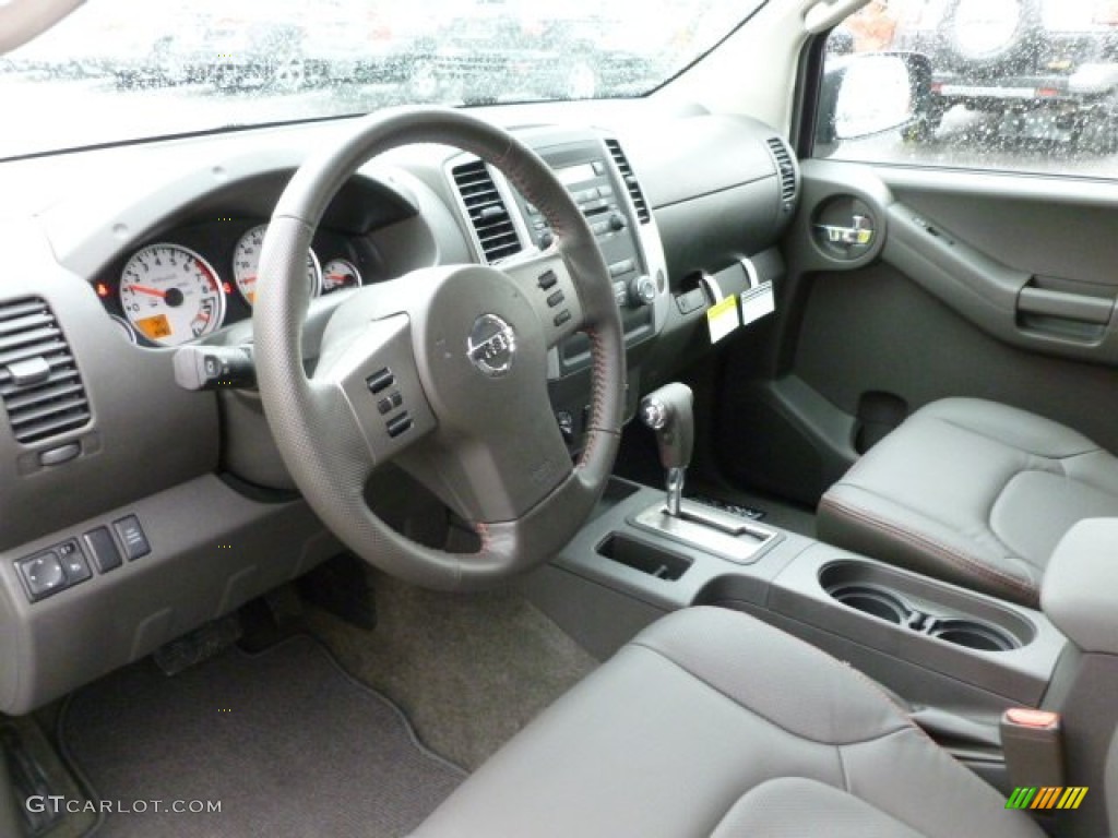 Pro 4X Gray Leather Interior 2012 Nissan Xterra Pro-4X 4x4 Photo #61018177