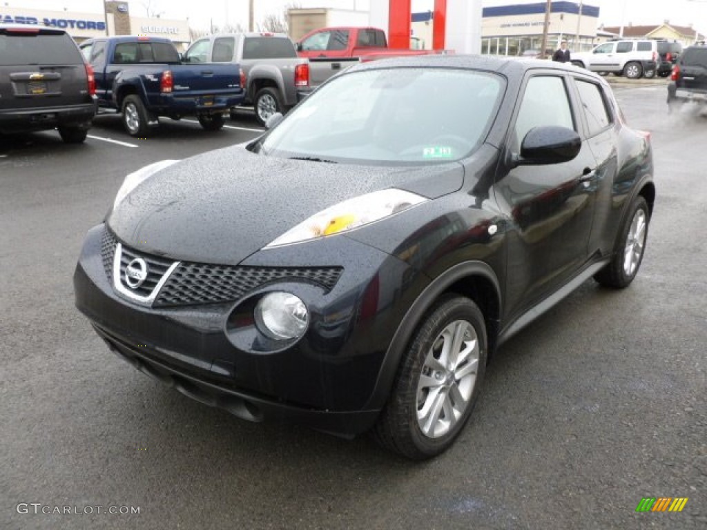 Sapphire Black 2012 Nissan Juke SV AWD Exterior Photo #61018933