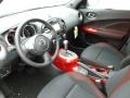 Black/Red/Red Trim Interior Photo for 2012 Nissan Juke #61019011
