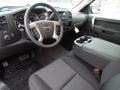 Ebony 2012 GMC Sierra 1500 SLE Extended Cab 4x4 Interior Color