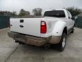 2012 White Platinum Metallic Tri-Coat Ford F350 Super Duty King Ranch Crew Cab 4x4 Dually  photo #3