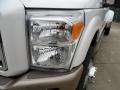 2012 White Platinum Metallic Tri-Coat Ford F350 Super Duty King Ranch Crew Cab 4x4 Dually  photo #9