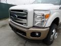 2012 White Platinum Metallic Tri-Coat Ford F350 Super Duty King Ranch Crew Cab 4x4 Dually  photo #10