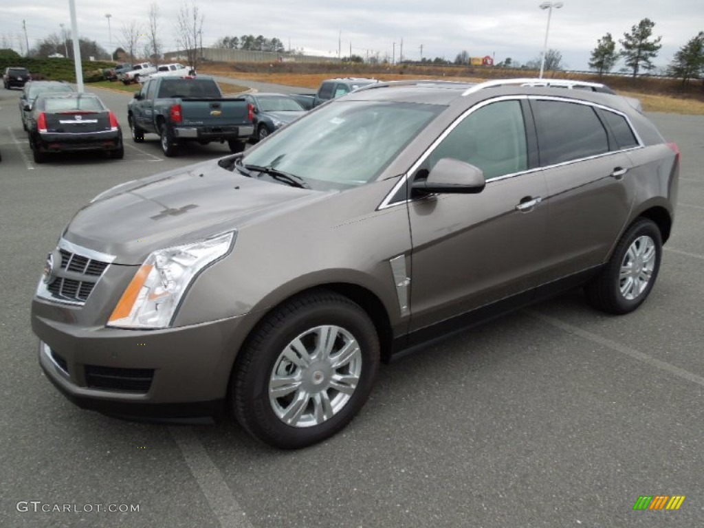 Mocha Steel Metallic 2012 Cadillac SRX Luxury Exterior Photo #61020460