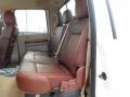 Chaparral Leather Rear Seat Photo for 2012 Ford F250 Super Duty #61020635