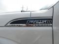 2012 White Platinum Metallic Tri-Coat Ford F250 Super Duty Lariat Crew Cab 4x4  photo #13