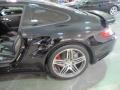 2007 Basalt Black Metallic Porsche 911 Turbo Coupe  photo #2