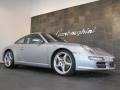 Arctic Silver Metallic - 911 Carrera S Coupe Photo No. 1