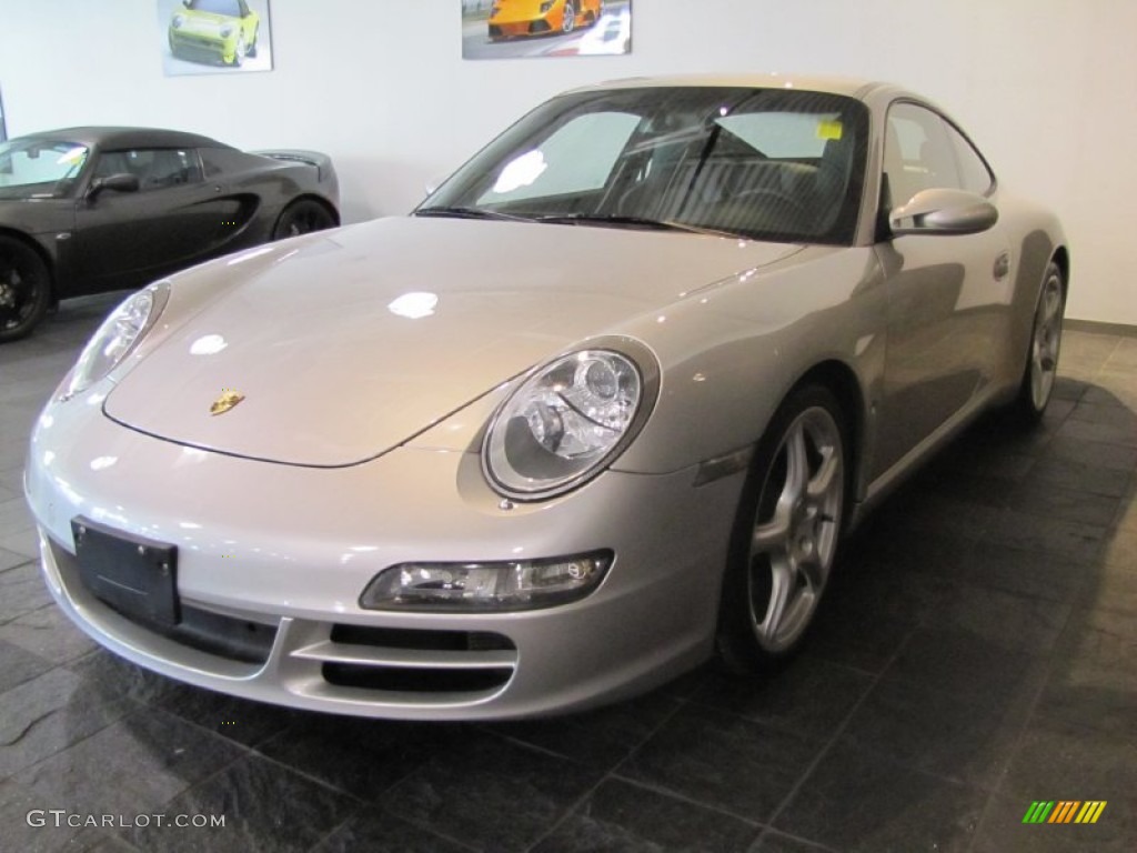 Arctic Silver Metallic 2006 Porsche 911 Carrera S Coupe Exterior Photo #61021747