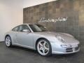 Arctic Silver Metallic - 911 Carrera S Coupe Photo No. 9