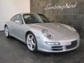 Arctic Silver Metallic - 911 Carrera S Coupe Photo No. 10