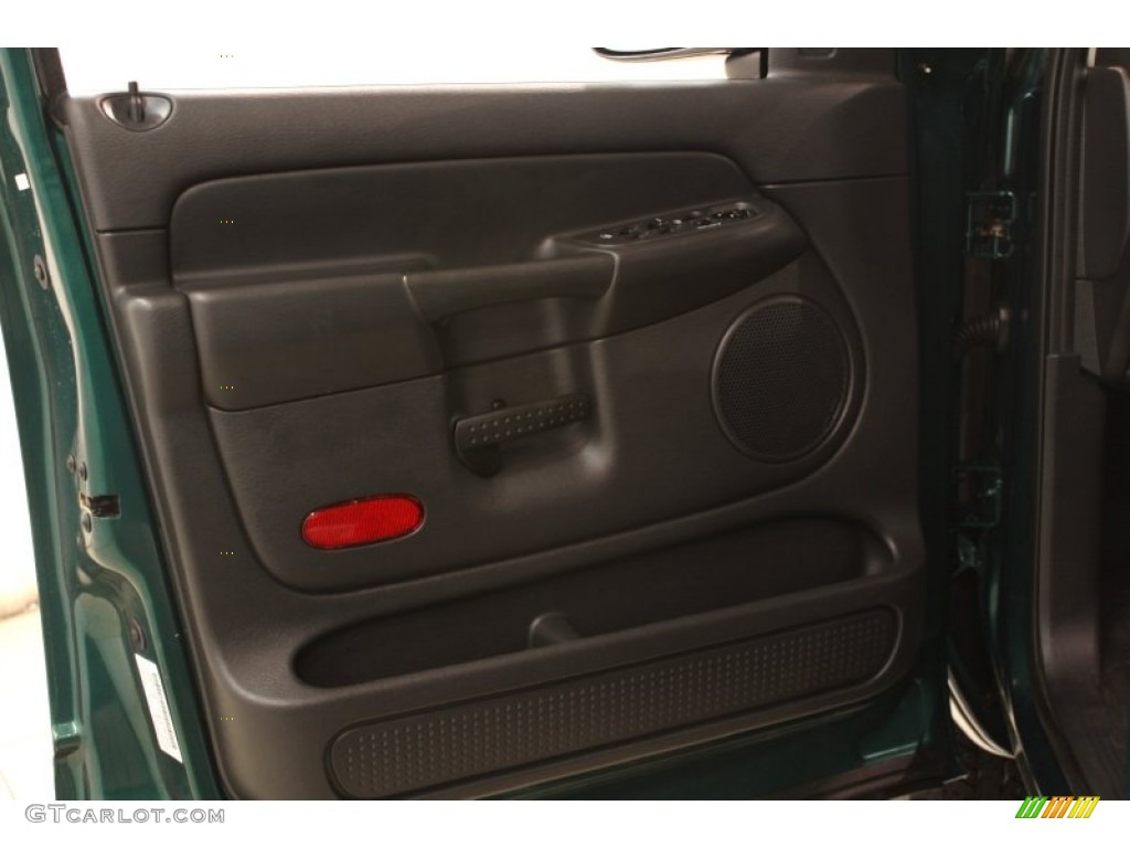 2003 Ram 1500 SLT Quad Cab 4x4 - Timberline Green Pearl / Dark Slate Gray photo #5