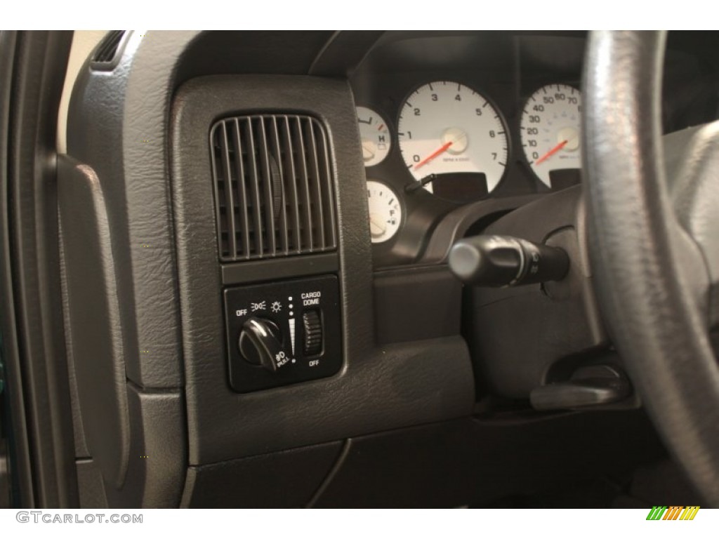 2003 Ram 1500 SLT Quad Cab 4x4 - Timberline Green Pearl / Dark Slate Gray photo #6