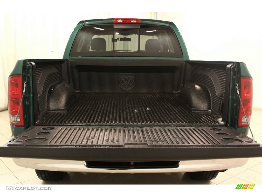 2003 Ram 1500 SLT Quad Cab 4x4 - Timberline Green Pearl / Dark Slate Gray photo #19