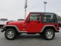 1997 Flame Red Jeep Wrangler Sport 4x4  photo #4