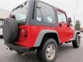 1997 Flame Red Jeep Wrangler Sport 4x4  photo #7