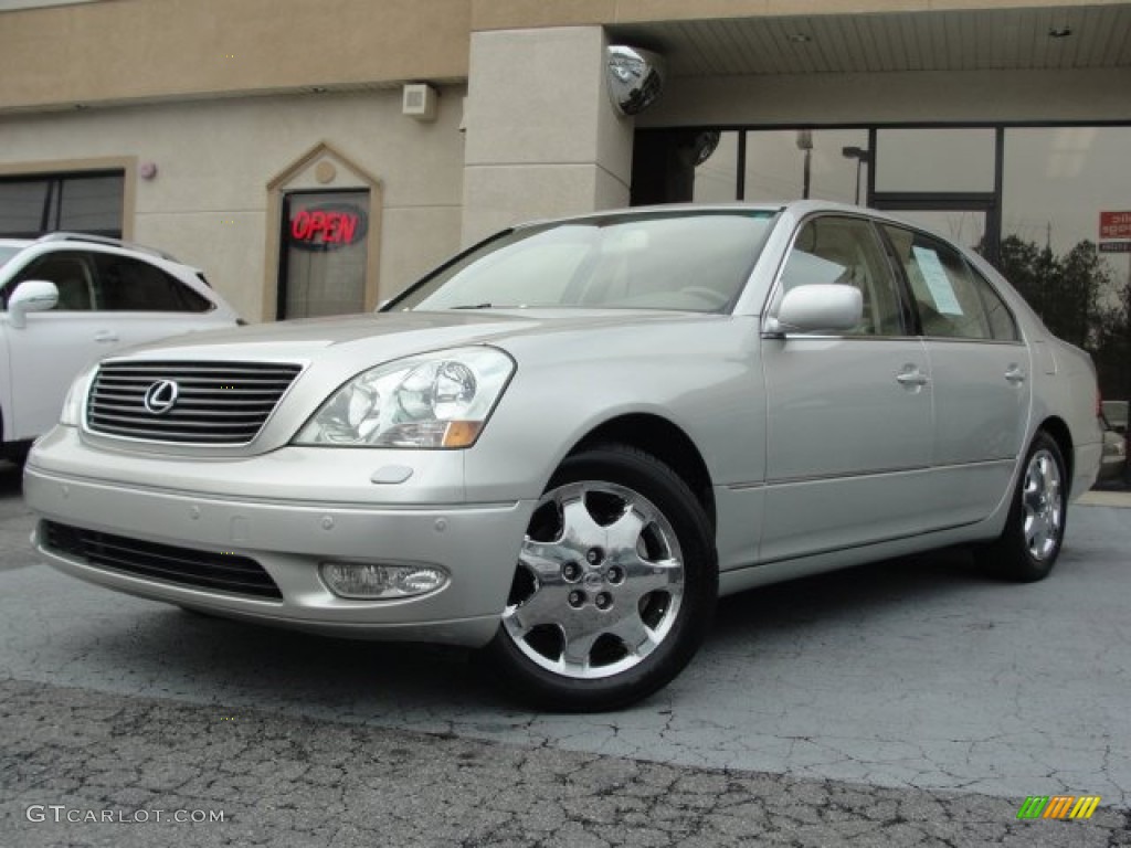 2002 LS 430 - Millennium Silver Metallic / Ivory photo #1