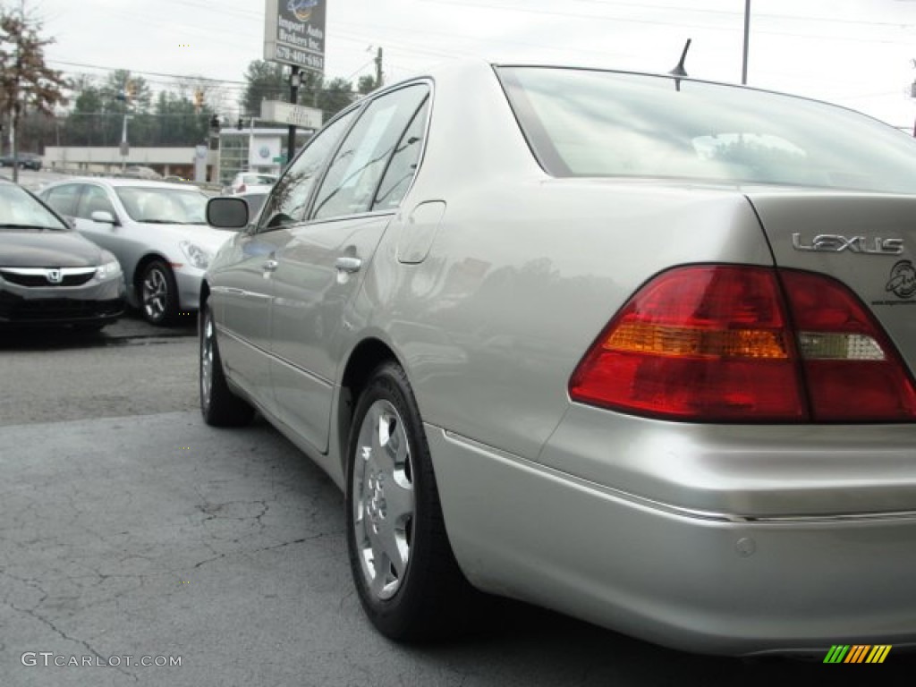 2002 LS 430 - Millennium Silver Metallic / Ivory photo #10