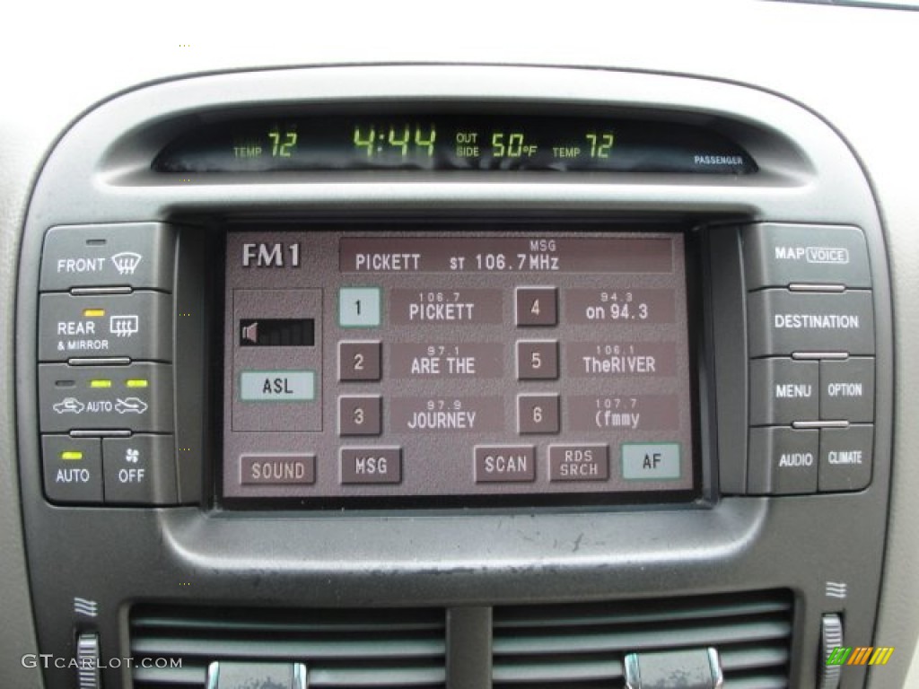 2002 LS 430 - Millennium Silver Metallic / Ivory photo #25