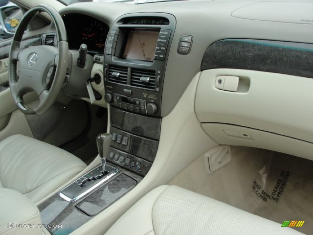 2002 LS 430 - Millennium Silver Metallic / Ivory photo #32