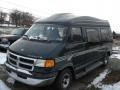 2001 Dark Spruce Green Metallic Dodge Ram Van 1500 Passenger Conversion  photo #1