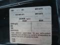 2001 Dodge Ram Van 1500 Passenger Conversion Info Tag