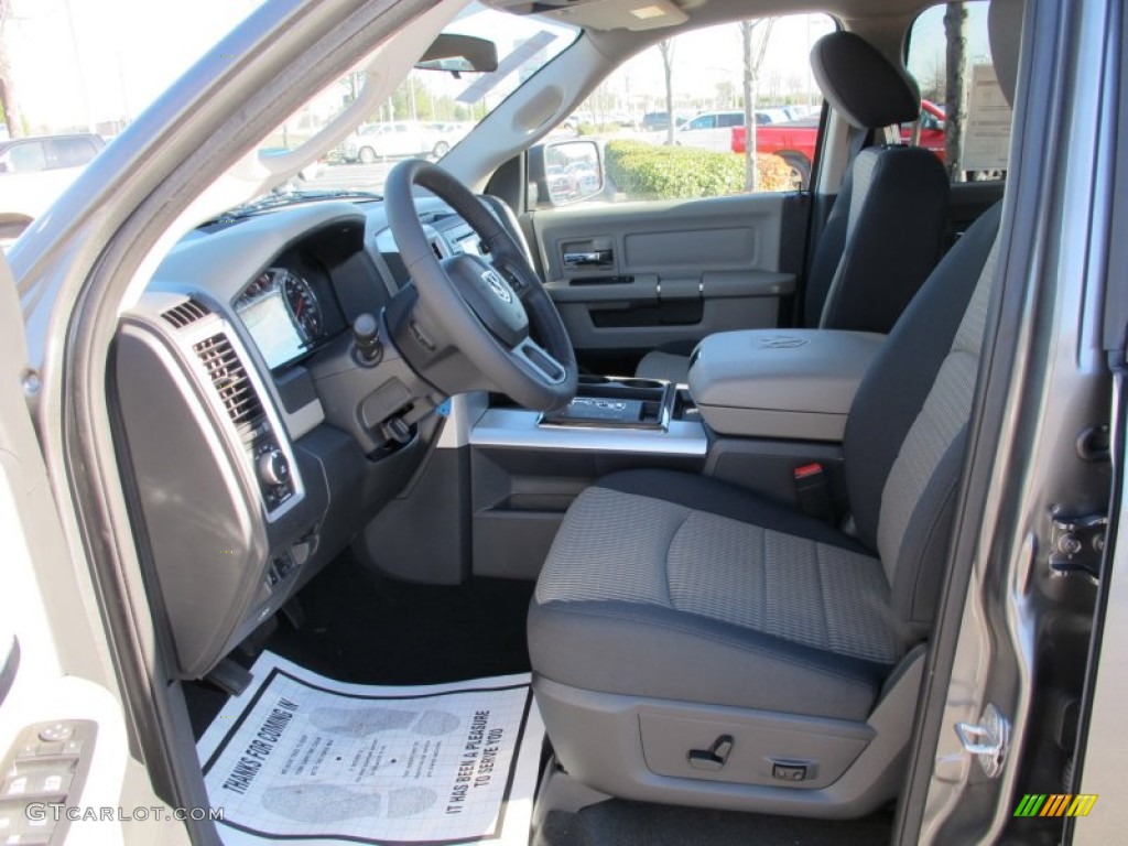 2012 Ram 1500 Big Horn Crew Cab - Mineral Gray Metallic / Dark Slate Gray/Medium Graystone photo #7