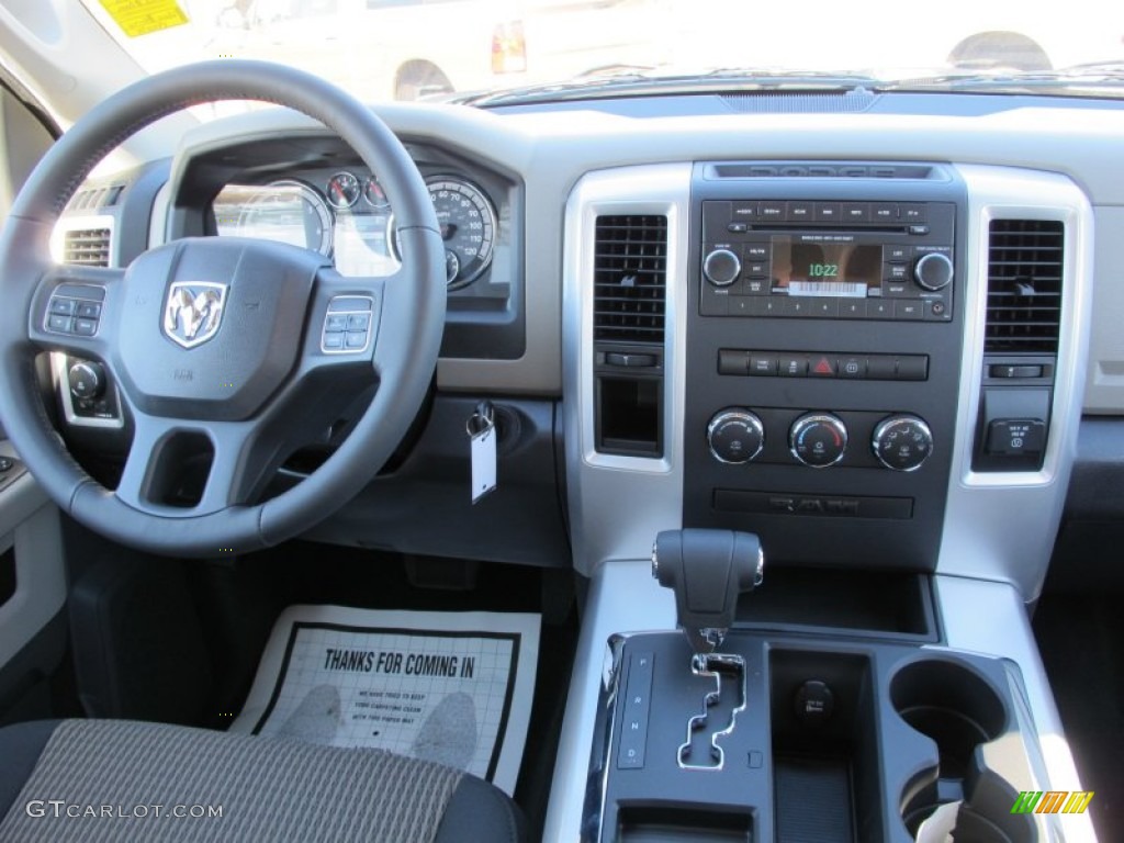 2012 Ram 1500 Big Horn Crew Cab - Mineral Gray Metallic / Dark Slate Gray/Medium Graystone photo #10