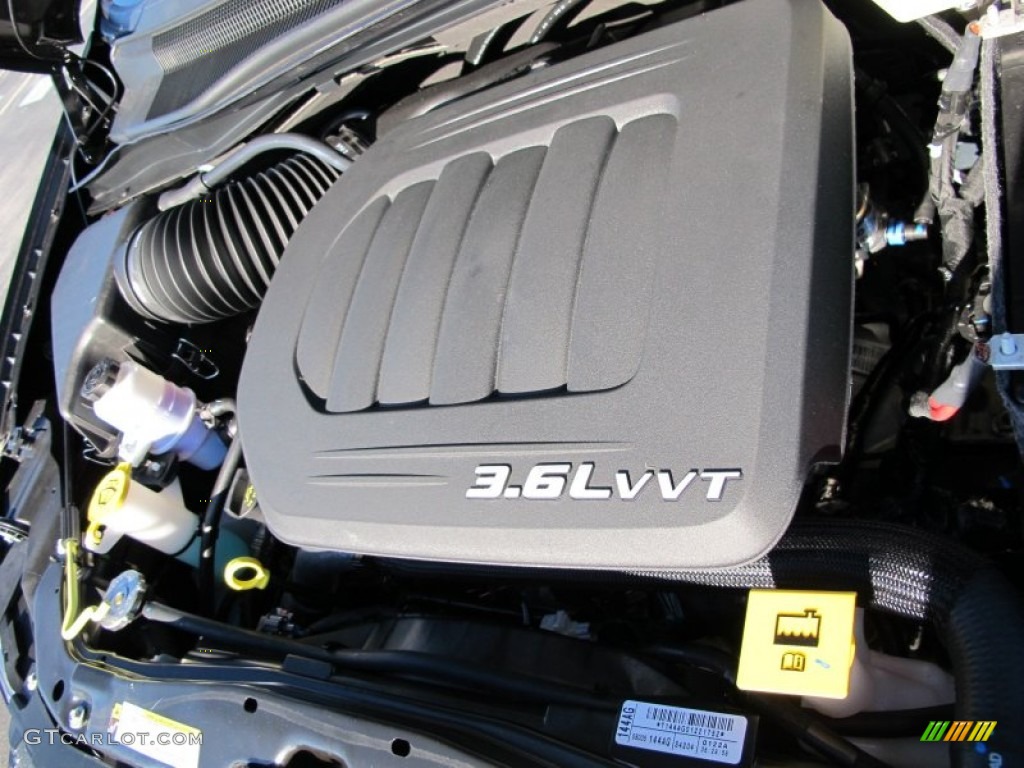2012 Dodge Grand Caravan R/T 3.6 Liter DOHC 24-Valve VVT Pentastar V6 Engine Photo #61025986