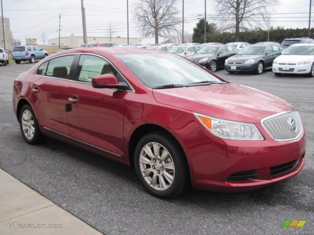 Crystal Red Tintcoat 2012 Buick LaCrosse FWD Exterior Photo #61027495