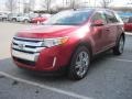 2012 Red Candy Metallic Ford Edge SEL AWD  photo #3