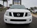 2008 Avalanche White Nissan Pathfinder S  photo #2