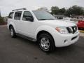 Avalanche White 2008 Nissan Pathfinder S Exterior