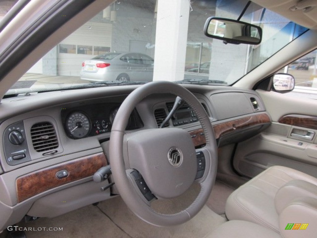 2009 Grand Marquis LS Ultimate Edition - Smokestone Metallic / Light Camel photo #16