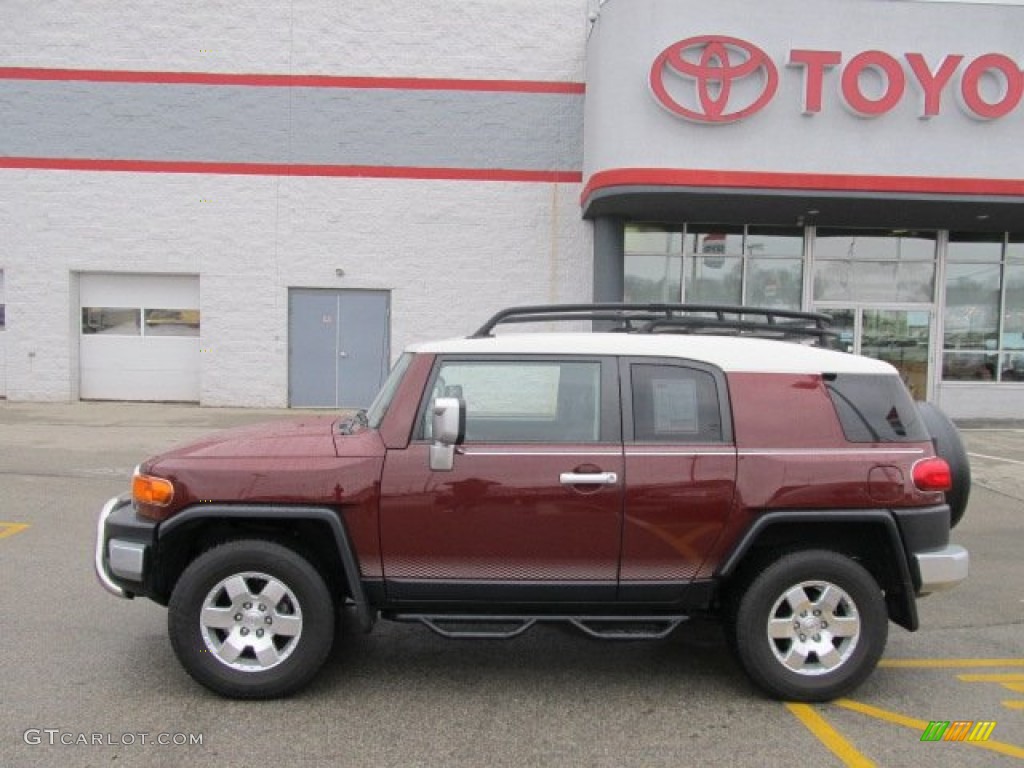 Brick Red 2008 Toyota FJ Cruiser 4WD Exterior Photo #61030201