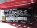 2JX: Brick Red 2008 Toyota FJ Cruiser 4WD Color Code
