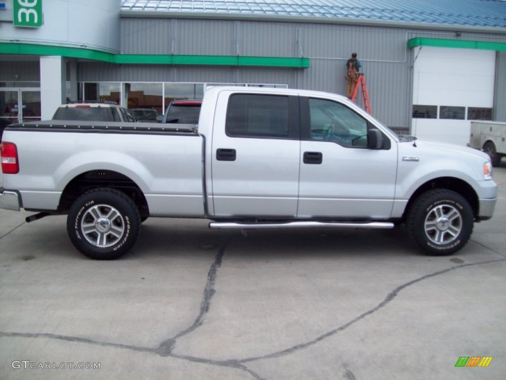 2006 F150 XLT SuperCrew 4x4 - Silver Metallic / Medium Flint photo #26