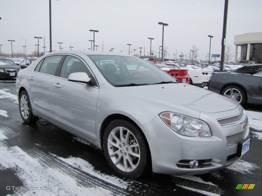 Silver Ice Metallic 2010 Chevrolet Malibu LTZ Sedan Exterior Photo #61031704