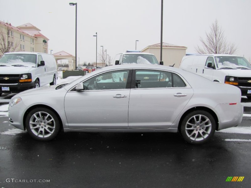 Silver Ice Metallic 2010 Chevrolet Malibu LTZ Sedan Exterior Photo #61031722